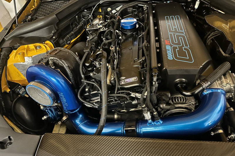 CSF 8400 Gen 2 B58 Race X Charge-Air-Cooler Manifold - Raw Billet Aluminum Finish