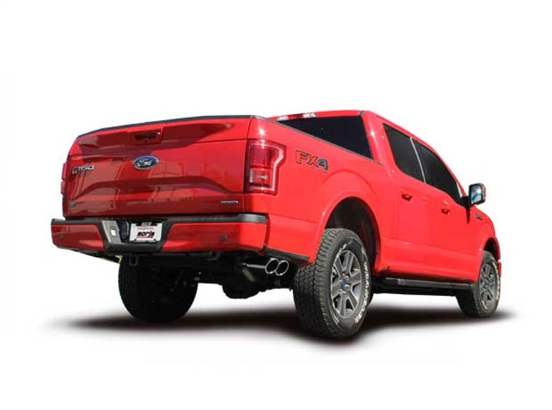 Borla 140618 15-16 Ford F-150 3.5L EcoBoost Ext. Cab Std. Bed Catback Exhaust S-Type Truck Side Exit