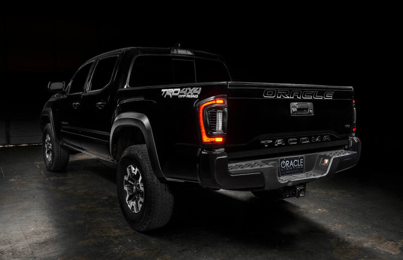 ORACLE Lighting 5911-504 Oracle Lighting 2016-2023 Gen 3 Toyota Tacoma Flush Style LED Tail Lights