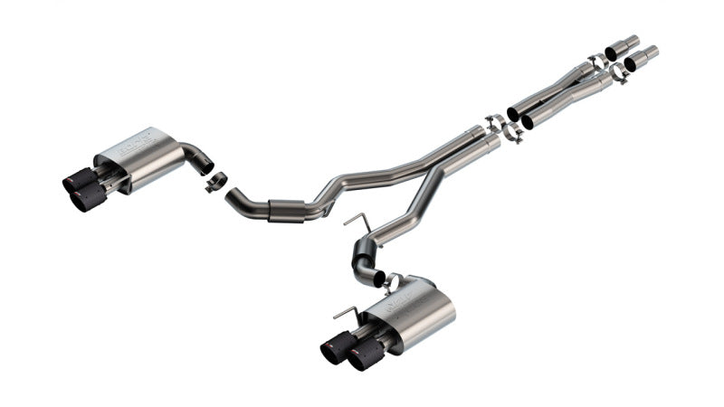 Borla BOR140970CFBA 24- Mustang 5.0L Axle Baxk Exhaust