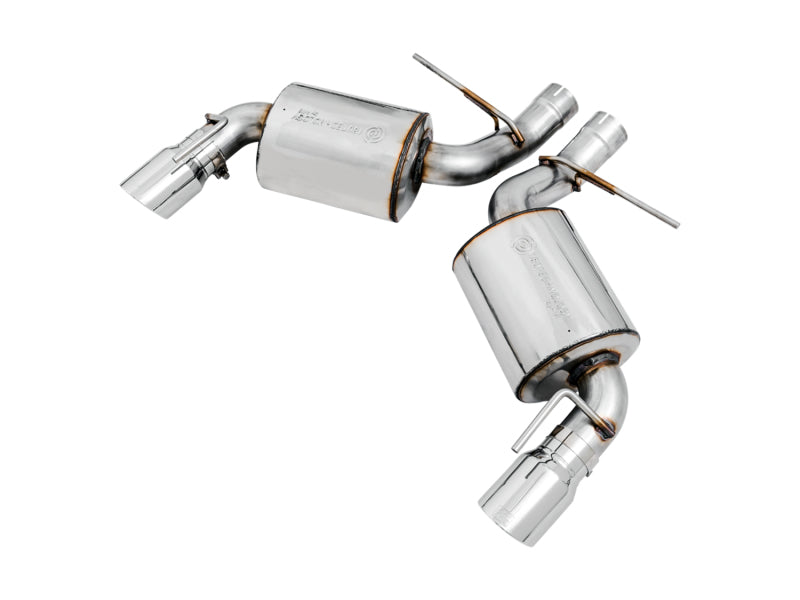AWE Tuning 3015-32103 16-18 Chevrolet Camaro SS Axle-back Exhaust - Touring Edition (Chrome Silver Tips)