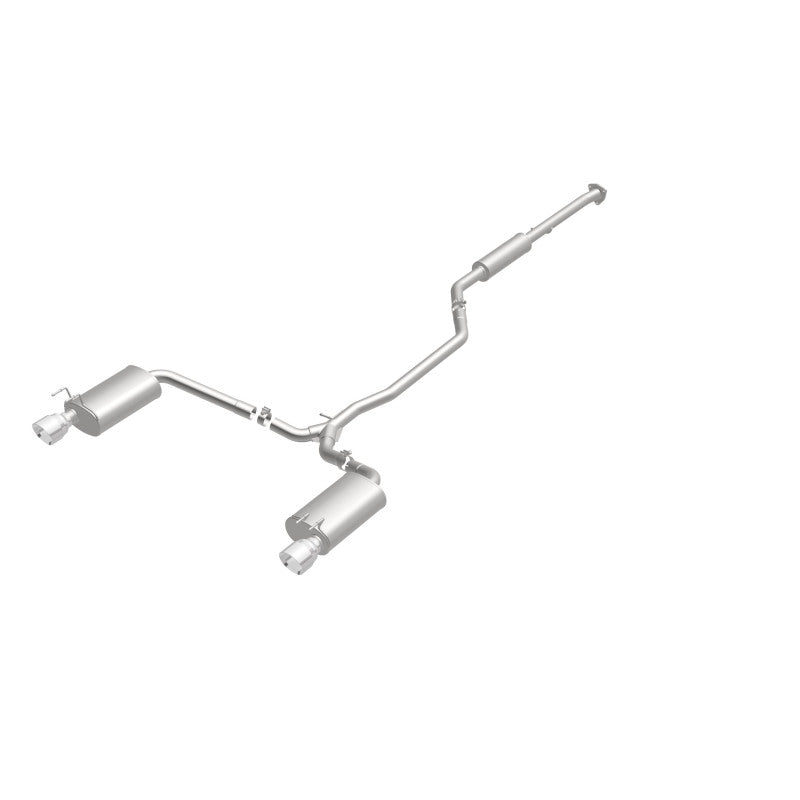 Magnaflow 19181 MagnaFlow Sys C/B 2015 Honda Accord 3.5L V6 2.5in SS Dual Split Rear Polished 4.5 Tip