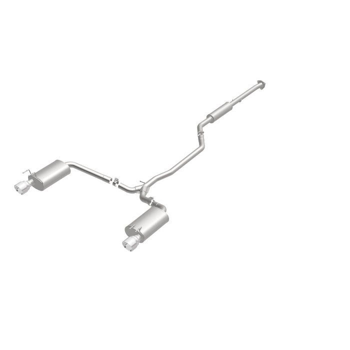 Magnaflow 19181 MagnaFlow Sys C/B 2015 Honda Accord 3.5L V6 2.5in SS Dual Split Rear Polished 4.5 Tip