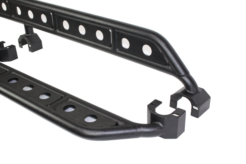 Fishbone Offroad FB23070 07-18 Jeep Wrangler JK 4 Door Steel Side Steps - Black Textured Powdercoat