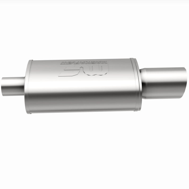 Magnaflow 14827 MagnaFlow Muffler W/Tip Mag SS 14X5X8 2.25/4.