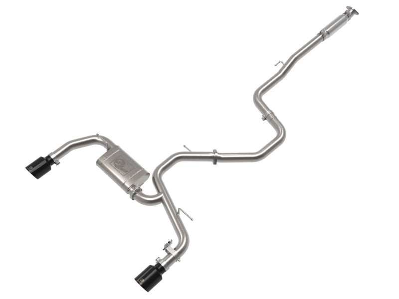 aFe 49-37028-B Takeda Hyundai Elantra N 22-23 L4-2.0L (t) 3in 304 SS Cat-Back Exhaust w/ Black Tips