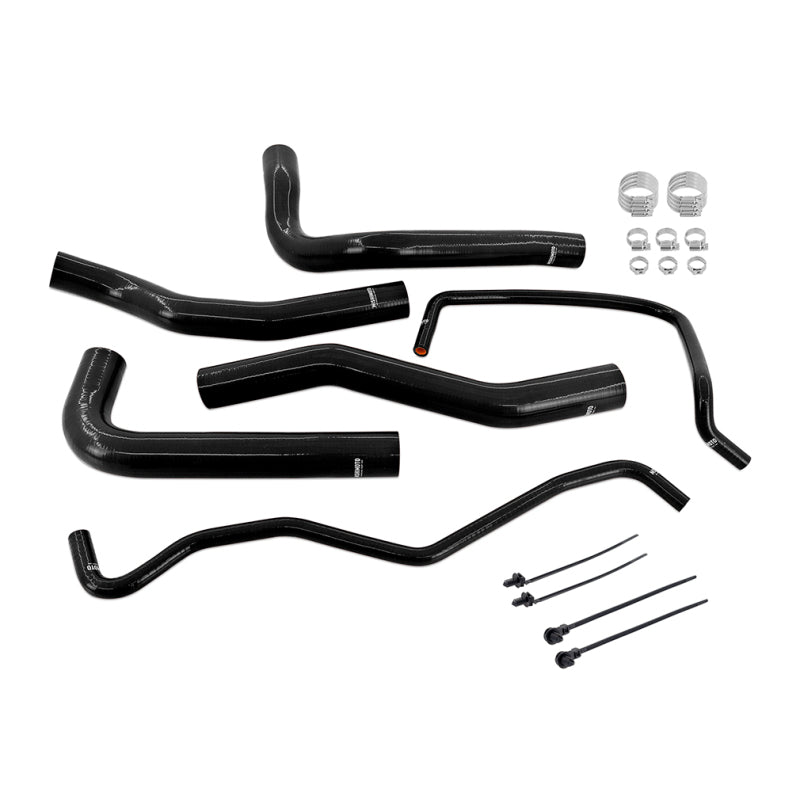 Mishimoto MMHOSE-MUS4-24BK 2024+ Ford Mustang 2.3L Silicone Coolant Hose Kit - Black