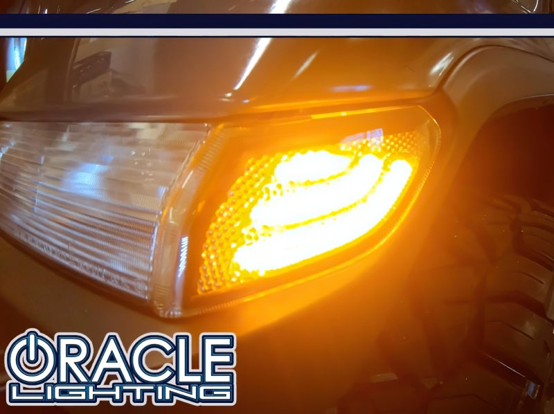 ORACLE Lighting 5853-504 Oracle Jeep Wrangler JL Smoked Lens LED Front Sidemarkers
