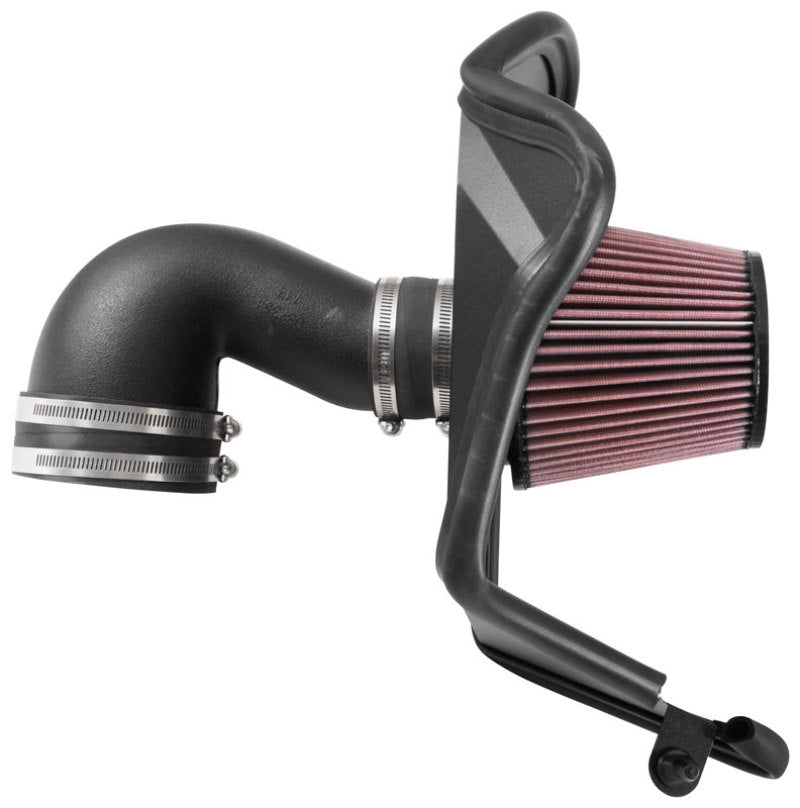 K&N Engineering 63-3105 K&N 16-17 Chevrolet Camaro L4-2.0L F/I Turbo AirCharger Performance Intake