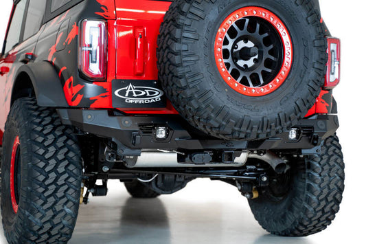 Addictive Desert Designs R230141090103 21-22 Ford Bronco Bomber Rear Bumper