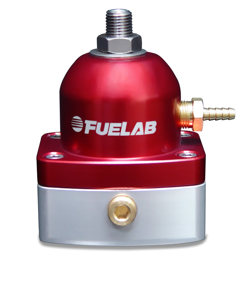 Fuelab 51502-2 515 EFI Adjustable FPR 25-90 PSI (2) -6AN In (1) -6AN Return - Red
