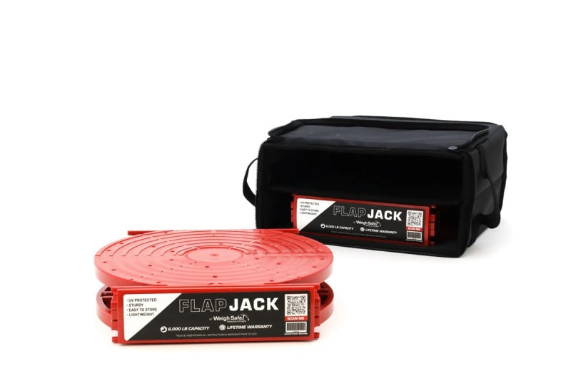 Weigh Safe WSFJ-2 Flap Jack Block (x2) w/Bag