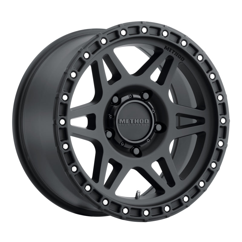 Method Wheels MR31279050512N Method MR312 17x9 -12mm Offset 5x5 71.5mm CB Matte Black Wheel