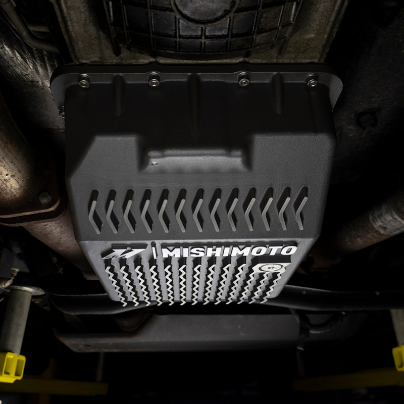 Mishimoto MMTP-F2D-89 89-10 Powerstroke E4OD 4R100 5R110 Trans Pan Cast GR