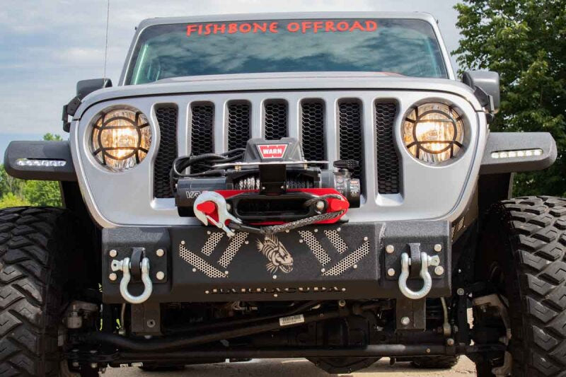 Fishbone Offroad FB22341 07-18 Jeep Wrangler JK Barracuda Modular Front Bumper - Base