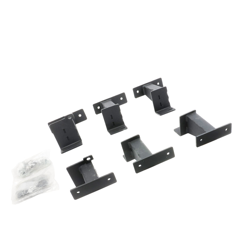 Go Rhino FSD4506TK 18-24 Jeep Wrangler JLU 4dr Brackets for Dominator Xtreme Frame Slider - Tex. Blk