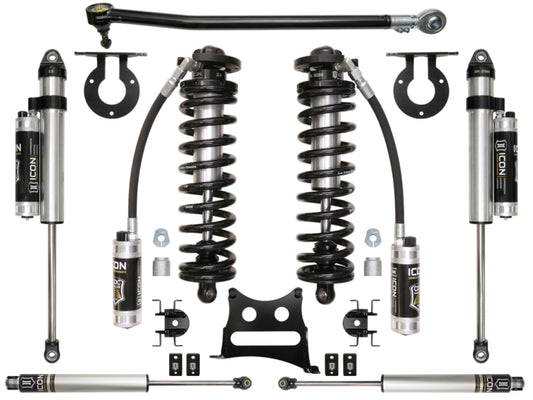 ICON K63144 2017+ Ford F-250/F-350 2.5-3in Stage 4 Coilover Conversion System