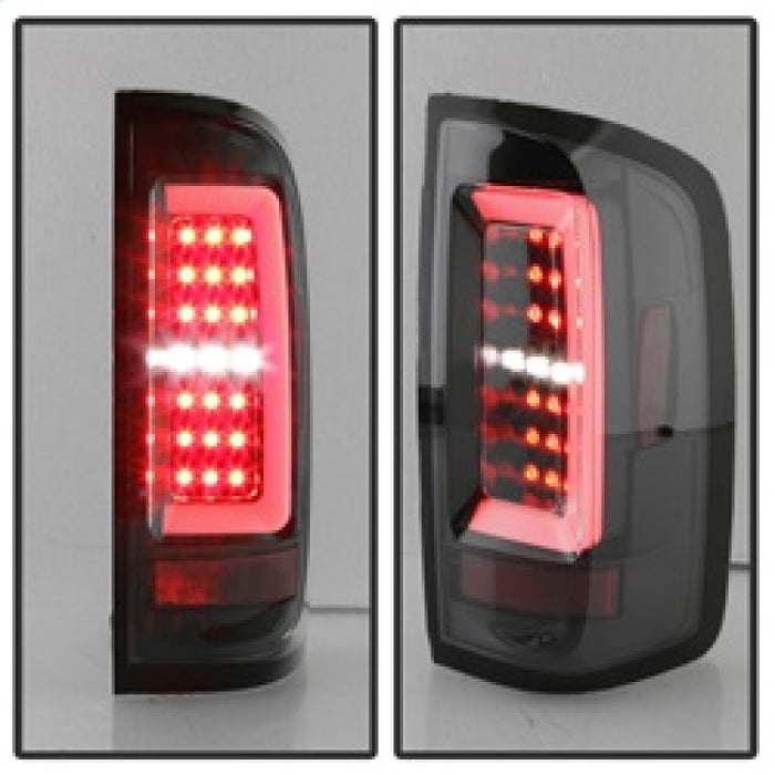 SPYDER 5084576 Spyder Chevy Colorado 2015-2017 Light Bar LED Tail Lights - Black ALT-YD-CCO15-LED-BK