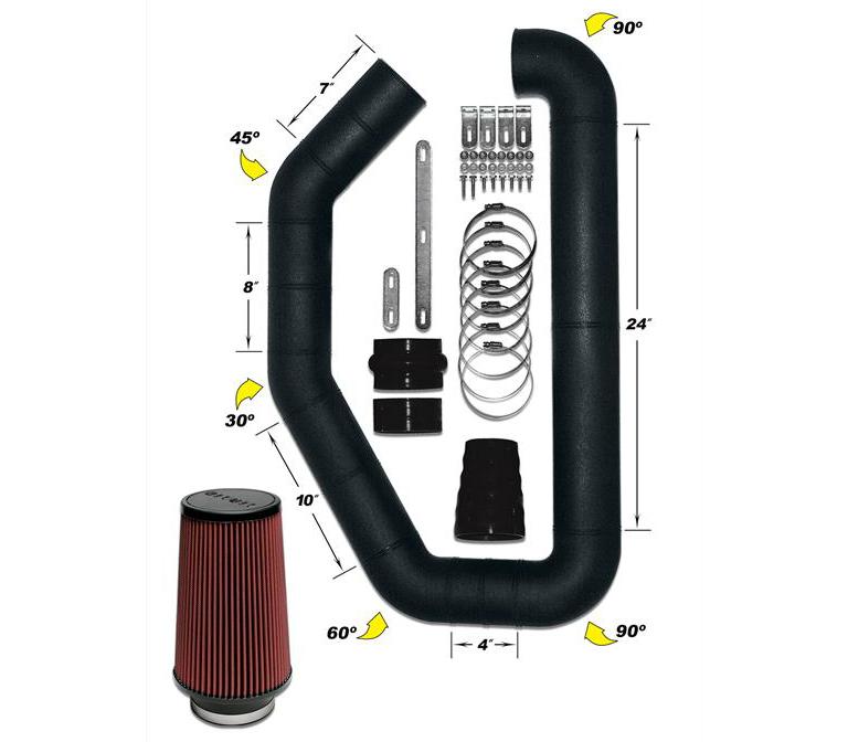 Airaid 100-500 U-Build-It - 5in Intake Tube