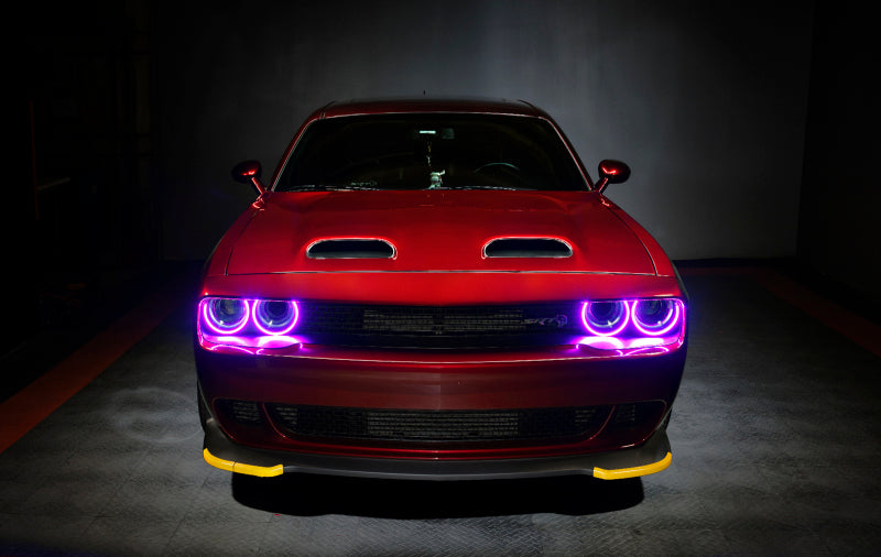 ORACLE Lighting 3990-332 Oracle 15-21 Dodge Challenger Dynamic Surface Mount Headlight Halo Kit - - Dynamic SEE WARRANTY