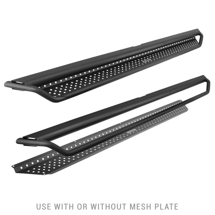 Go Rhino D10080T Dominator Extreme D1 Side Steps - Tex Blk - 80in
