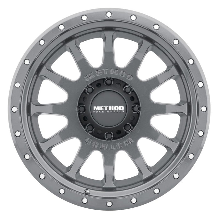 Method Wheels MR60521087824N Method MR605 NV 20x10 -24mm Offset 8x170 124.9mm CB Gloss Titanium Wheel
