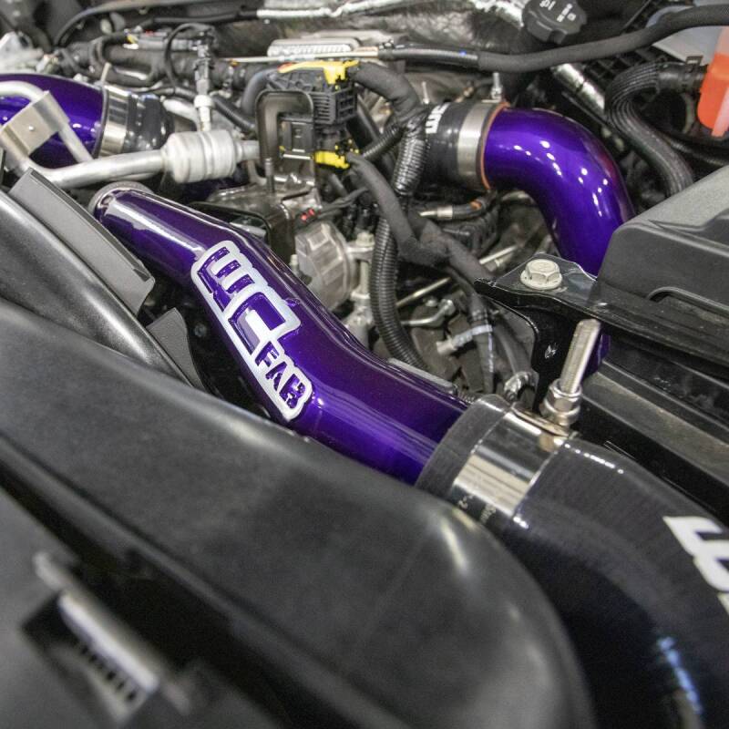 Wehrli WCF100541-GW 2020-2024 Chevrolet 6.6L L5P Duramax Upper Coolant Pipe - Gloss White
