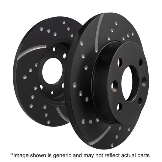 EBC GD7752 2016+ Honda Civic Coupe 1.5L Turbo GD Sport Rear Rotors