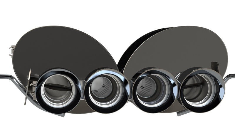 CORSA Performance 14777BLK Corsa 2015-2019 Chevrolet Corvette C7 Z06 6.2L 2.75in Xtreme Axle-Back w/ Dual NPP & Quad Black Tips