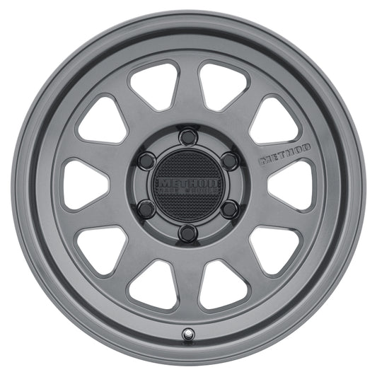 Method Wheels MR31678560800 Method MR316 17x8.5 0mm Offset 6x5.5 106.25mm CB Gloss Titanium Wheel