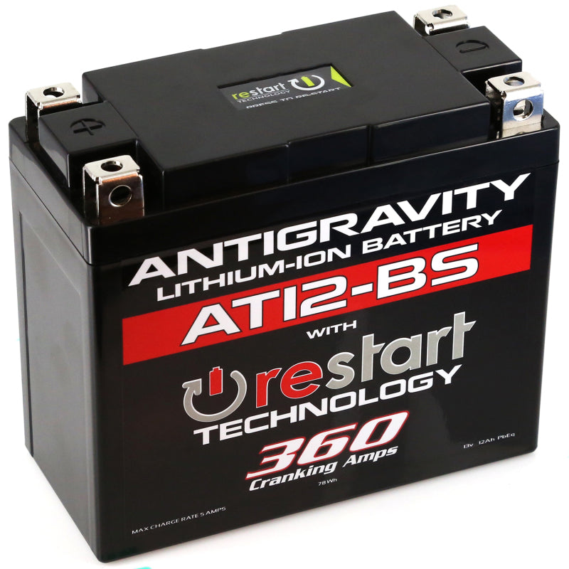 Antigravity Batteries AG-AT12BS-RS Antigravity YT12-BS Lithium Battery w/Re-Start