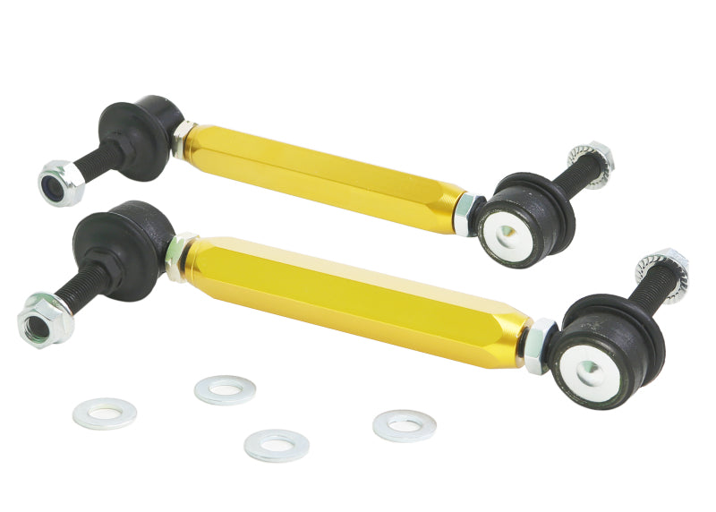 Whiteline KLC140-235 Universal Swaybar Link Kit-Heavy Duty Adjustable 10mm Ball Joint