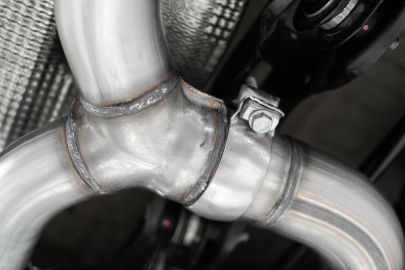 MBRP S46083CF 19-21 VW Jetta GLI T304 SS 3in Cat-Back Dual Split Rear Exit Exhaust - Carbon Fiber Tips