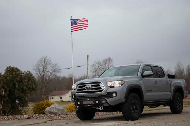 Fishbone Offroad FB21311 2016+ Toyota Tacoma Center Stubby Front Bumper