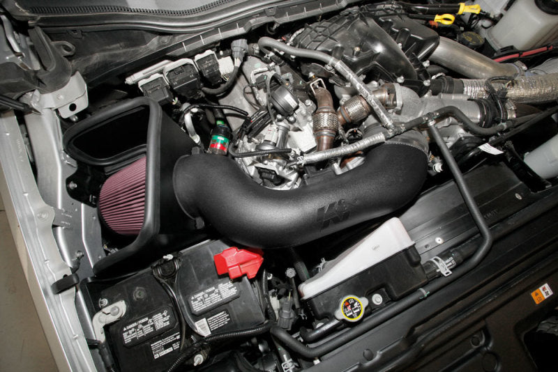K&N Engineering 57-2597 K&N 17-19 Ford F Super Duty V8 6.7L DSL Performance Air Intake System