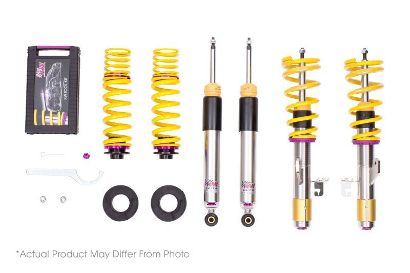 KW 35210032 Coilover Kit V3 Audi A4 S4 (8D/B5 B5S) Sedan + Avant; Quattro incl. S4; all engines