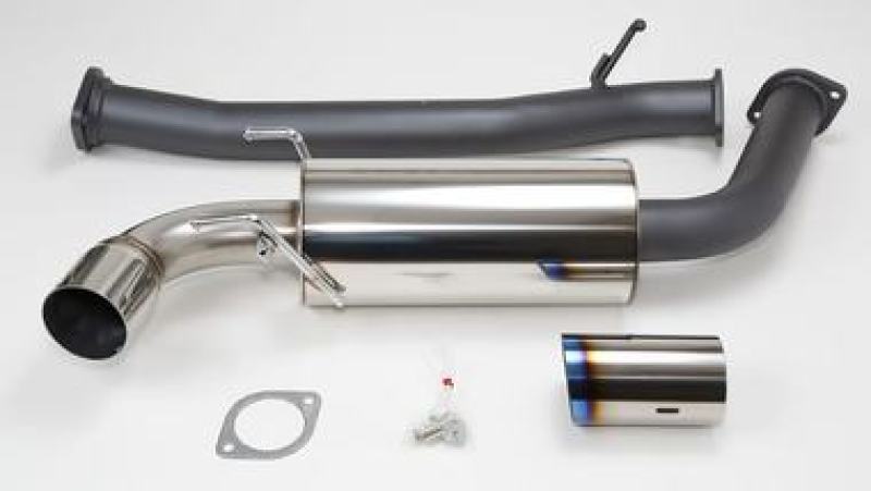 HKS 31006-BZ001 RX8 75mm Single Ti-Tip Hi Power Cat-back Exhaust (SUS304 NO COATING)