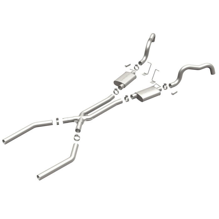 Magnaflow Perf Exhaust MAG15899 67-74 GM F Body 3in Dual Exhaust System