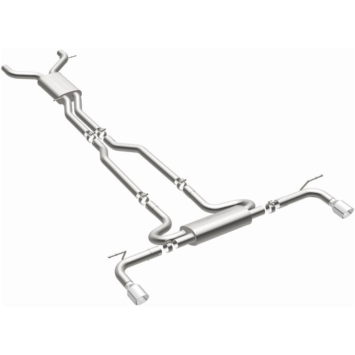 Magnaflow 15085 MagnaFlow 07 Audi Q7 V8 4.2L Dual Split Rear Exit Stainless Cat-Back Perf Exhaust