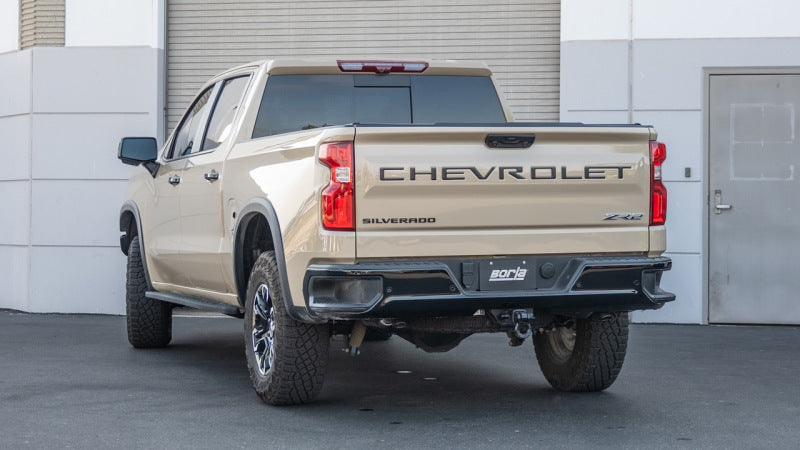 Borla 140915 22-23 Chevrolet Silverado 1500 ZR2 & AT4X 6.2L CC SB 147.5in WB ATAK Cat-Back