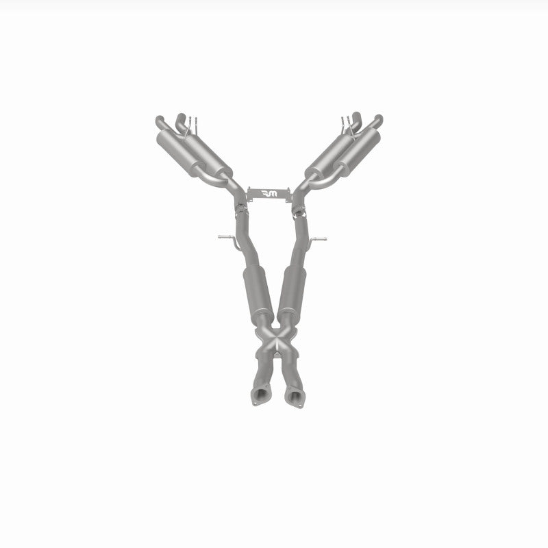 Magnaflow 19406 MagnaFlow 2018 Kia Stinger V6 3.3L (Reuse Fascia Tips) Stainless Cat Back Perf Exhaust