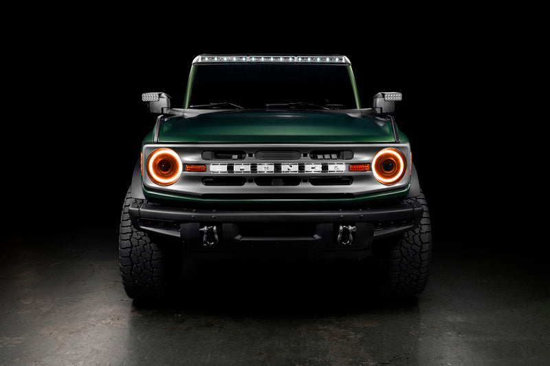 ORACLE Lighting 5886-023 Oracle 2021+ Ford Bronco Oculus Bi-LED Projector Headlights - Amber/White Switchback