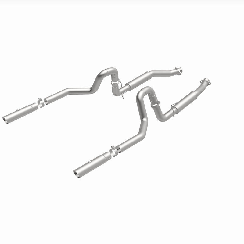 Magnaflow 16394 MagnaFlow 99-04 Mustang Mach 1 V8 4.6L Dual Split Rear Exit Stainless Cat-Back Performance Exhaust