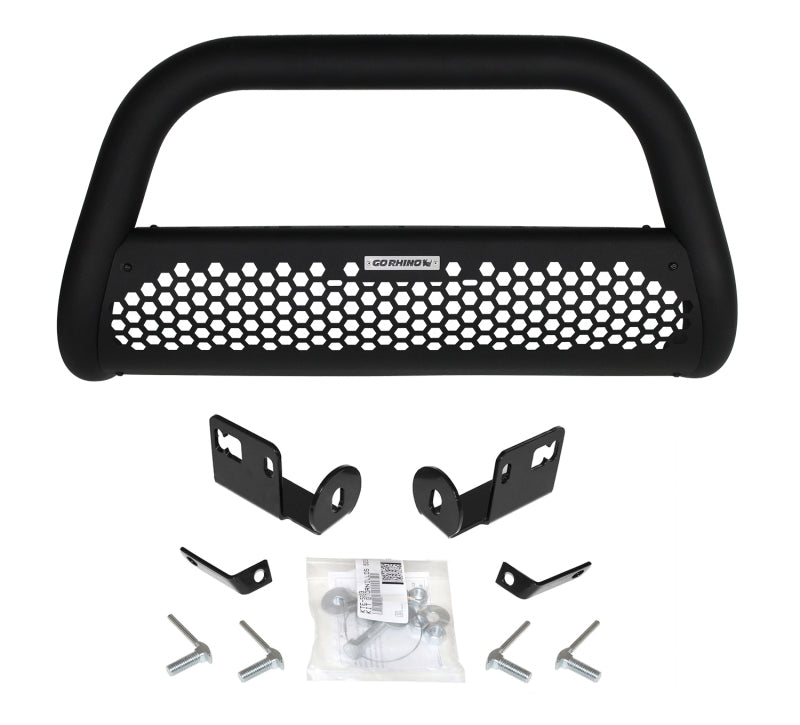 Go Rhino 55217T 07-19 Chevy 2500HD RHINO! Charger 2 RC2 Complete Kit w/Front Guard + Brkts