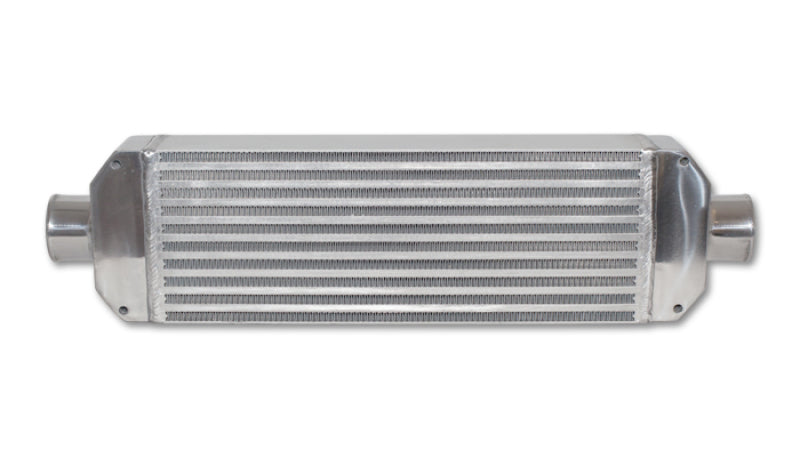 Vibrant 12800 Air-to-Air IC Assy complete w/ end tanks core size 18in Wx6.5in Hx3.25in thick 2.5in in/out