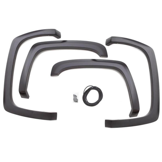 LUND SX110S Lund 07-14 GMC Sierra 2500 SX-Sport Style Smooth Elite Series Fender Flares - Black (4 Pc.)