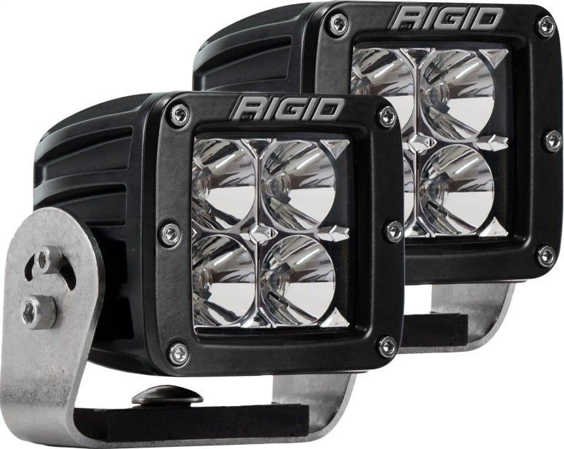 Rigid Industries 222113 Dually HD Black- Flood - Set of 2