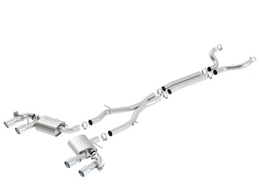 Borla 140727 2017+ Chevy Camaro ZL1 6.2 ATAK Catback Exhaust w/ Dual Split Rear Exit
