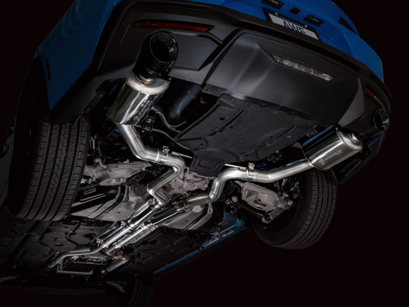 AWE Tuning 3015-33650 AWE 2024 Ford Mustang GT Fastback S650 RWD Touring Catback Exhaust w/ Dual Diamond Black Tips