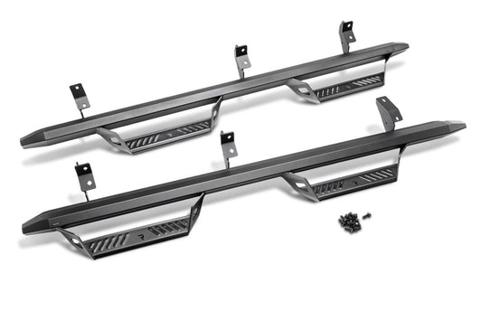 N-Fab PRC1484CC-TX Predator Pro Step System 14-17 Chevy/GMC 1500 Crew Cab - Tex. Black